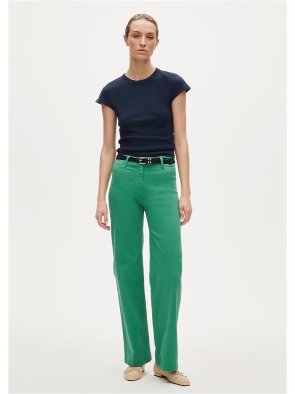 NWT J. Crew Wide-leg Trouser Chino Summer Yard